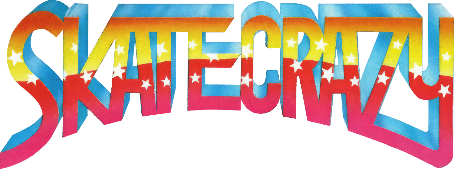 Skate Crazy logo for Commodore 64